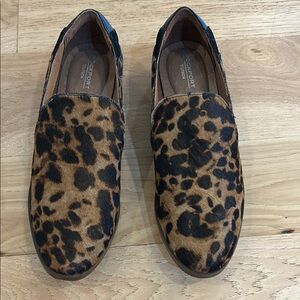 Rockport animal hair loafers size 6